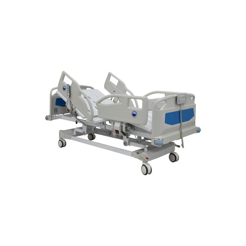 Five function electric medical icu bed with extra nurse control panel