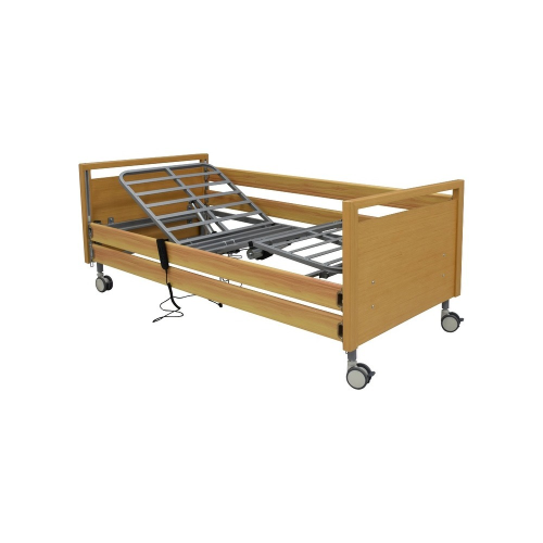 Wooden different types of hospital beds for home care