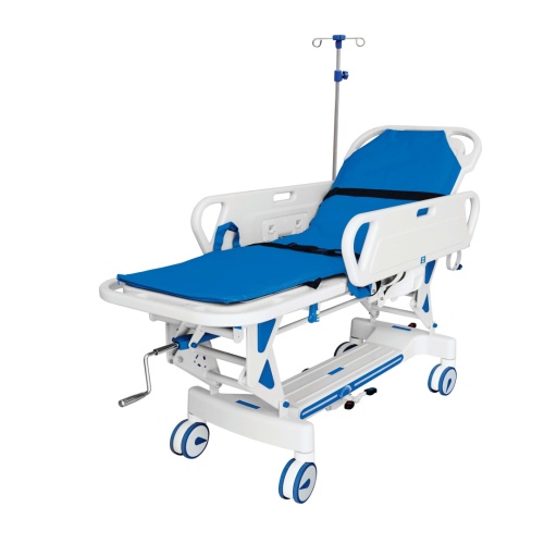 ABS emergency stretcher bed for patient transfer