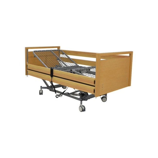 Three function electric adjustable bed