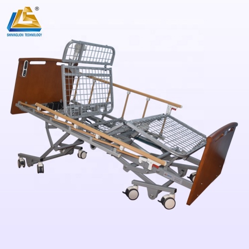 Electric hi-low nursing home bed