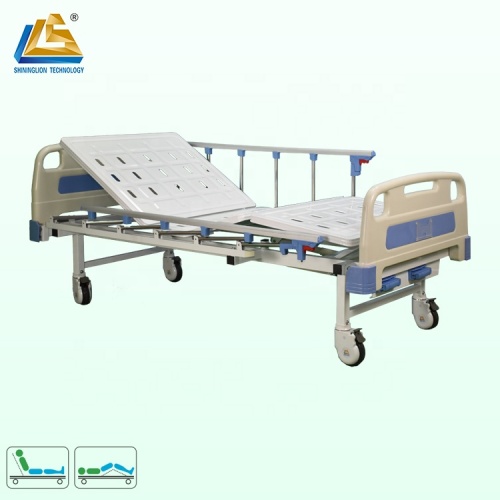 Two function manual hospital bed