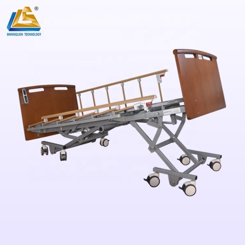 Electric hi-low nursing home bed