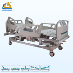 Five function electric hospital icu bed with cpr function