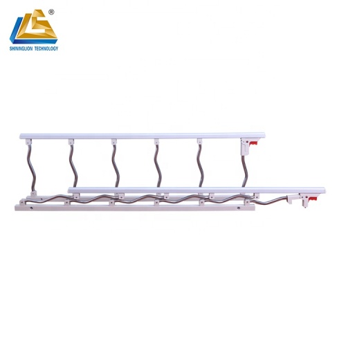 Hospital bed side rails collapsible bed rail for Hospital Bed