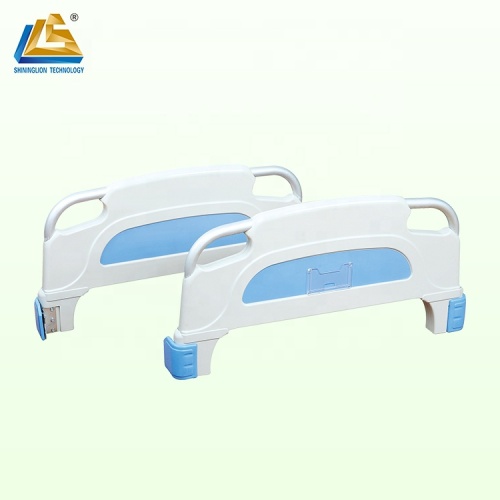 Plastic head foot board for medical bed