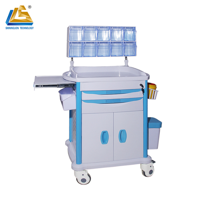 Hospital Medical Emergency Equipment Cart Treatment Cart