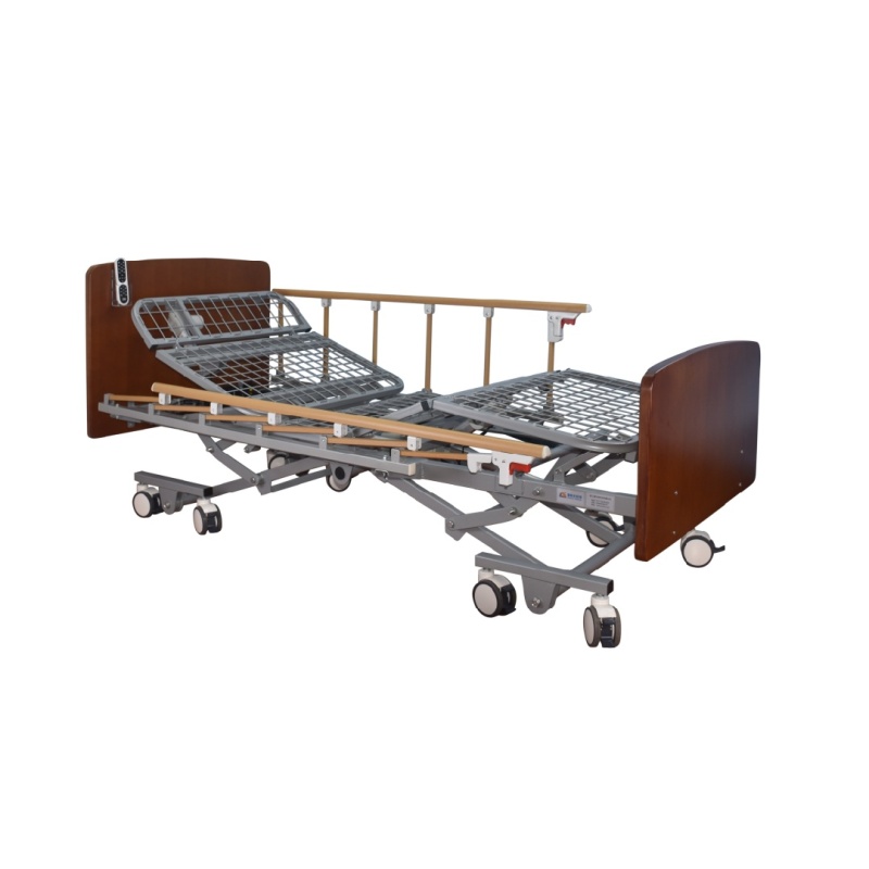 Electric hi-low nursing home bed