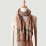 Женский градиентный узор килим роскошный кашемировый шарф оптом