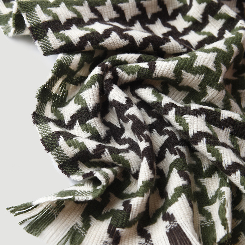 Женская шерстяная шаль-шарф из пашмины Kilim двойного назначения