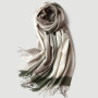 Einfarbiger gestrickter Schal aus Lammwolle im Großhandel