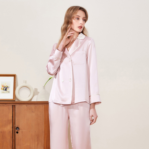 Washable 19 Momme Mulberry 100% Silk Sleep wear for Skin and Sleep