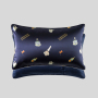 Custom Printed Your Own Design 100% Mulberry Silk Travel Pillowcase