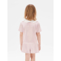 Benutzerdefinierte und Großhandel Kinder Seidensatin Pyjamas Set