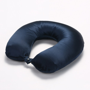 Custom Travelling Rest U neck 100% Silk Mulberry Neck Pillow
