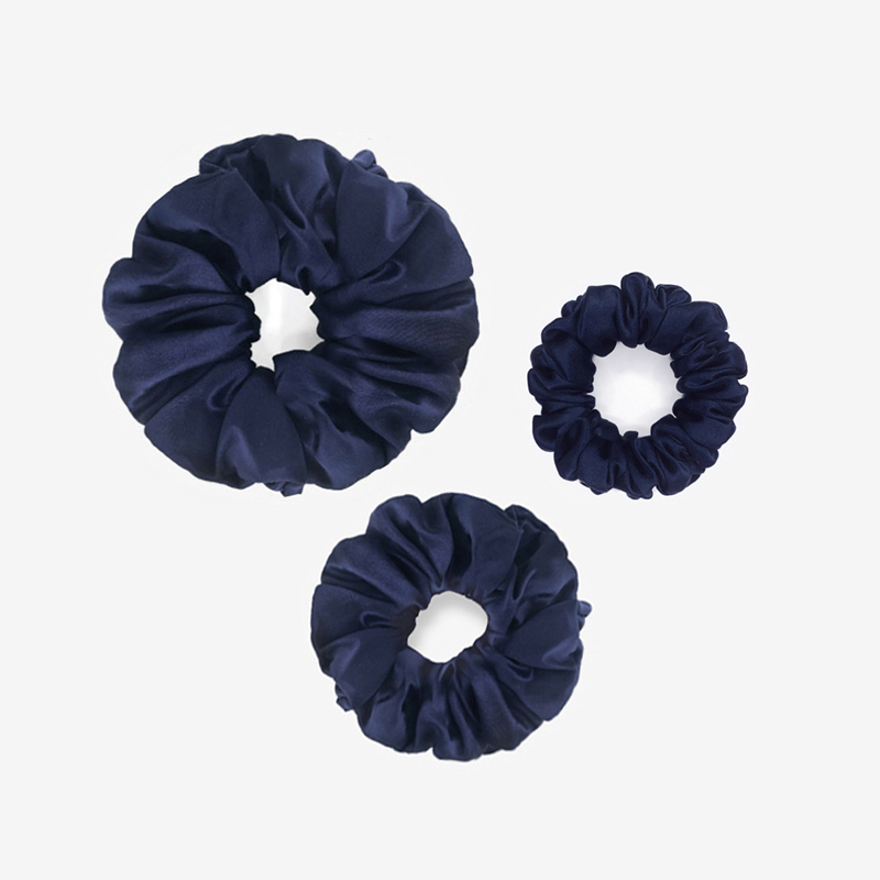 Wholesale Wholesale or Custom Silk Scrunchies 19/22/30 Momme with Gift Box  Suppliers -Sino