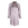 Camisón de seda pura de lujo personalizado para dormir camisón vestido camisero de seda