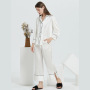 Großhandel benutzerdefinierte Sommer Pyjamas Set 100% Maulbeerseide Loungewear für Frauen