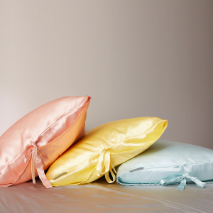 Almofadas de seda 100% amoreira personalizadas com cadarço novo estilo