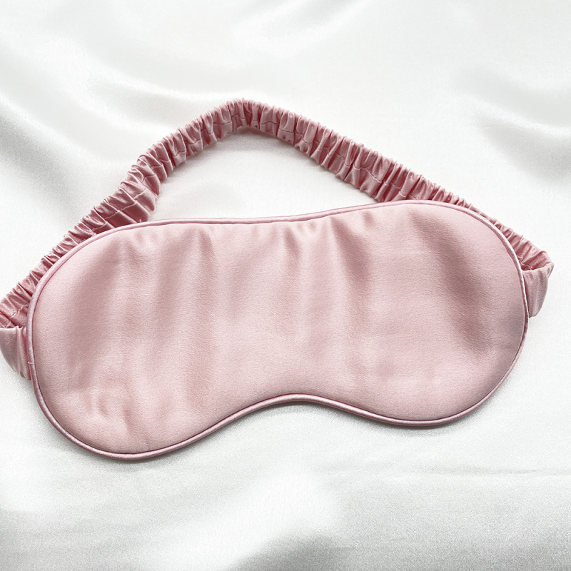 100% Pure Mulberry Silk Sleep Mask Pink