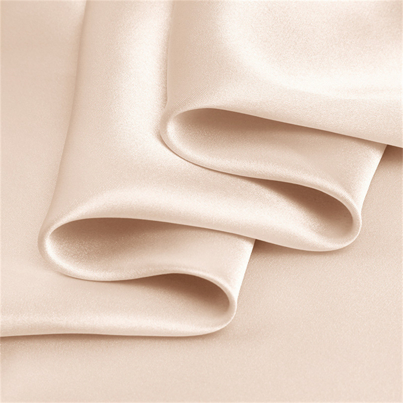 Tecido de seda de cetim de amora de luxo 22 Momme 114 cm de largura