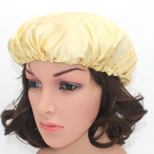 Atacado Bulk Classic 100 Pure Silk Bonnets para cabelos cacheados