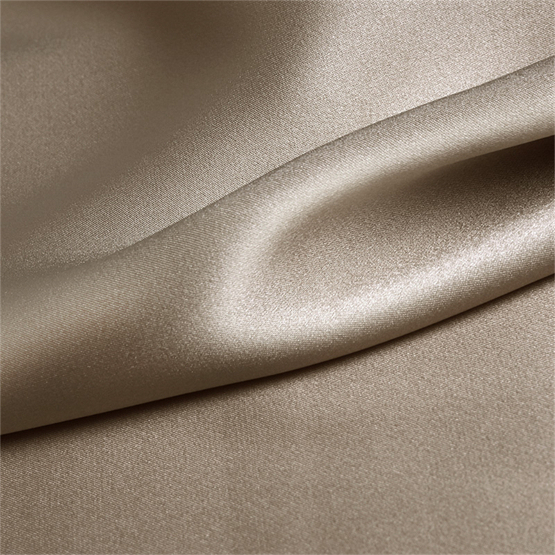 100% Mulberry Silk Fabric Champagne Color 30mm Silk Satin Charmeuse Fabric  114cm Width -  Canada