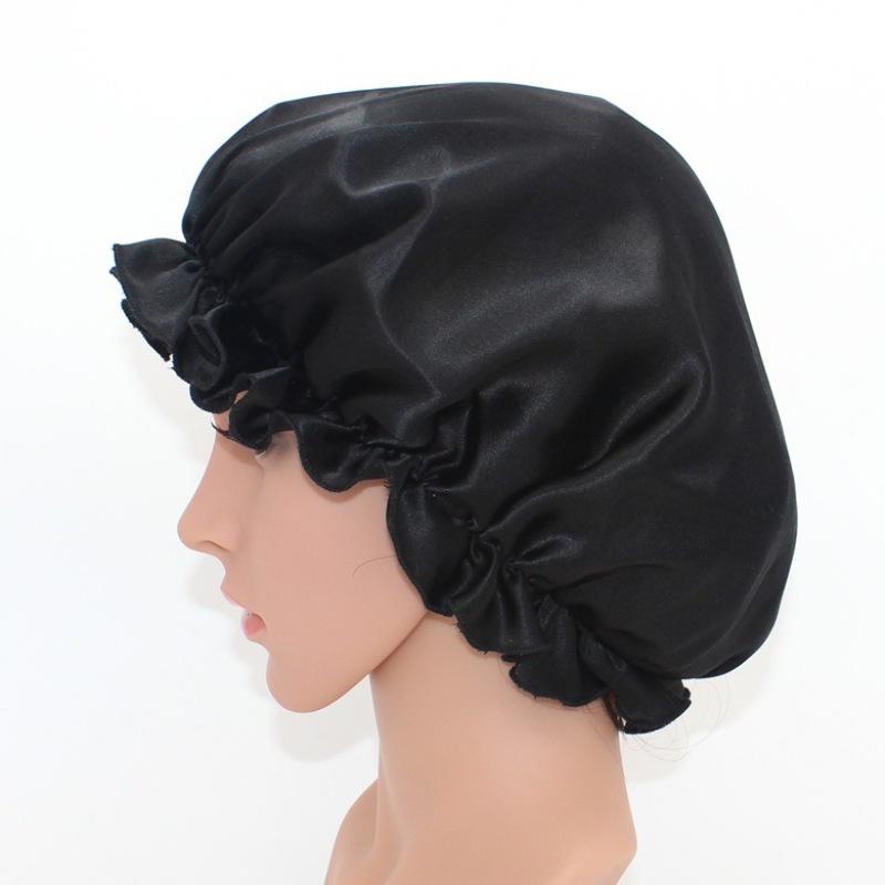 Buy Wholesale China Custom Popular Hair Bonnet Double Layer Satin