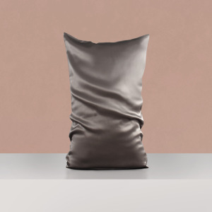 Fundas de almohada de satén de seda suave personalizadas al por mayor con cremallera oculta