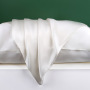 OEKO-TEX Standard 100% Natural Pure Funda de almohada de seda con cremallera de 22 mm