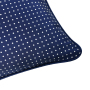 印刷された 19/22 匁ポルカ ドット シルク枕カバー クッション カバーは、カスタマイズされたパターンを受け入れます