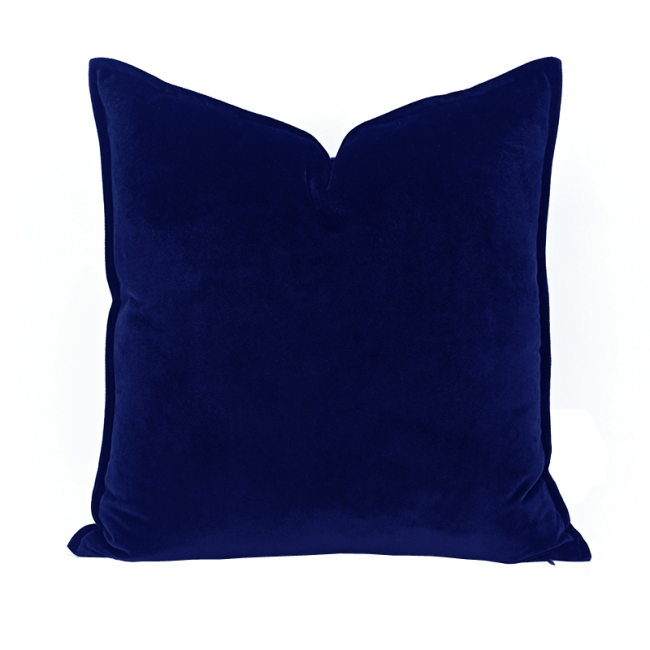 Venta al por mayor de terciopelo de seda de alta calidad suave funda de cojín de sofá funda de almohada