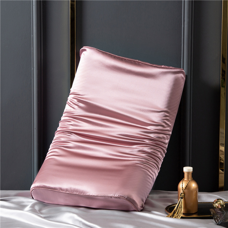 라텍스 베개 40x60cm에 대한 도매 사용자 정의 실크 침대 베개 케이스