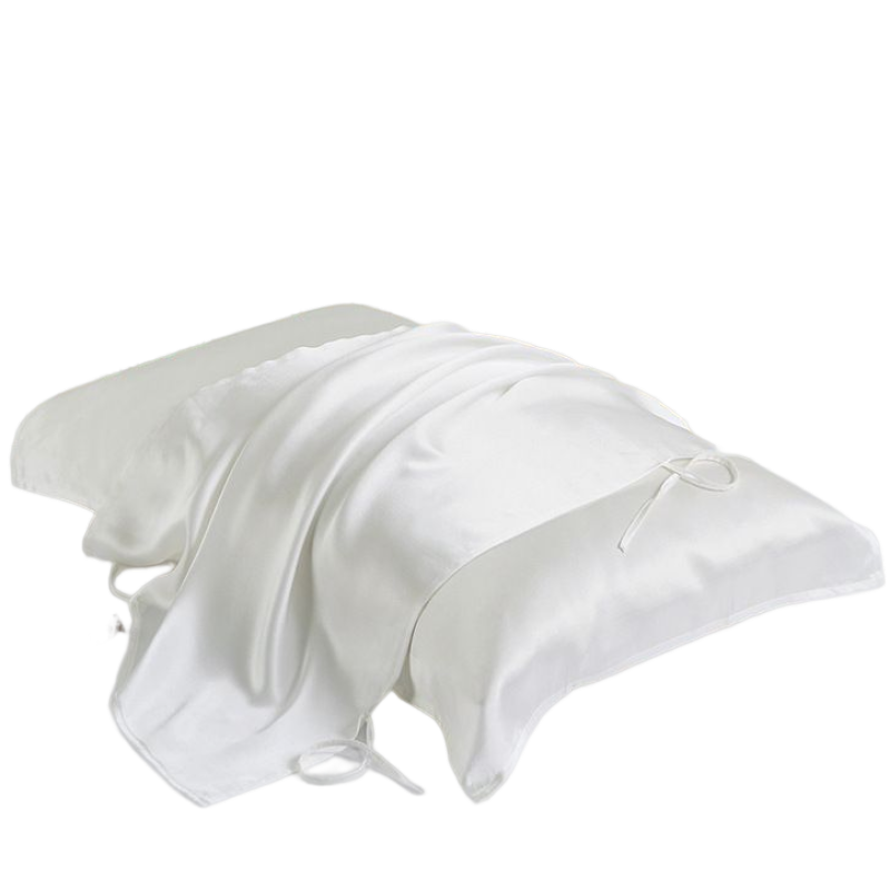 Venta al por mayor barata Custom19 o22 Momme almohada de seda toalla fácil de atar