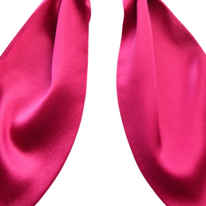 Шелковые резинки для волос контрастного цвета с хвостиками в форме кроличьих ушей