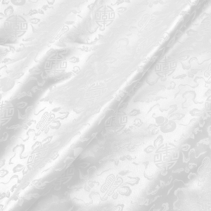 Custom Printed Silk Jacquard Fabric 