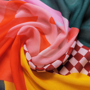 Custom Printed Silk Modal Fabrics