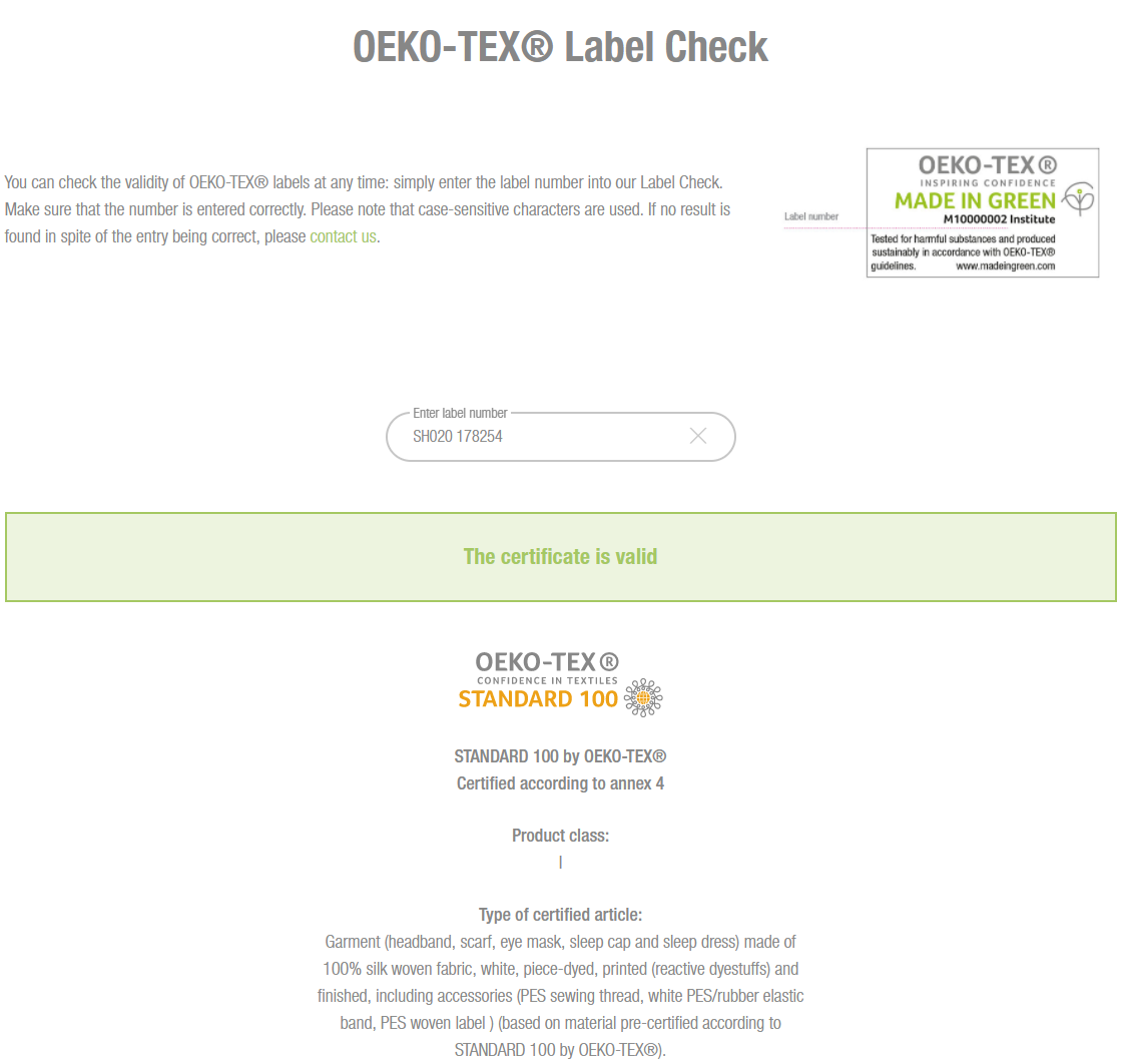 OEKO-TEX® on X: Check your clothing labels for the #STANDARD100