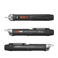 LOMVUM AC-Stromstift, Stromtest, Bleistift, Leistungsschalter-Finder, 12 V–1000 V, Spannungsempfindlichkeit, Elektrosonde