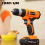 Variable Speed Tools drill with Impact function and Magnetic drush drills