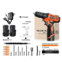 Electric Tools With Accessories Power Cordless Hand 20V Drill