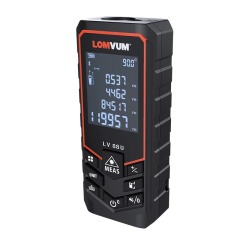 LOMVUM Bluetooth USB carga 50 metros LV88U medidor de distancia láser de mano telémetro Digital herramientas de medición