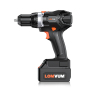 20V brushless impact cordless drill with powerful battery 4.0Ah
