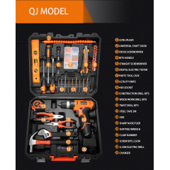 Hand Tool 20PCS QJ Multi Functional Professional Electric Cordless Impact Drill Set Tool Kit