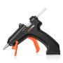 Lomvum 3.6V Noir Mini Pistolet À Colle Thermofusible Sans Fil Avec Bâton De Colle Ensemble D'outils De Bricolage À La Maison