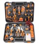 49PCS Juegos de herramientas manuales para el hogar y el kit de herramientas de reparación multifunción