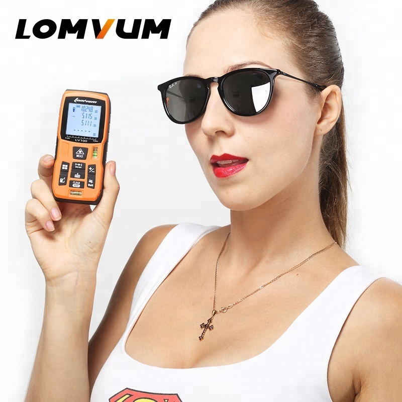 Lomvum LVB 50M 60M 80M 100M Digital Measurement Laser Range Finder Distance Meters