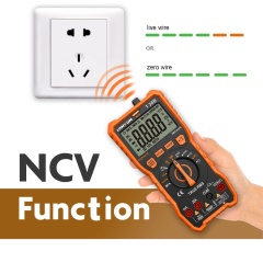 Multimètre de mesure numérique Lomvum NCV AC / DC tension 6000 points