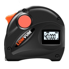 Рулетка LOMVUM с лазерным цифровым дальномером