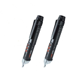 Détecteur de disjoncteur LOMVUM crayon testeur de tension testeurs de tension sans contact 12-1000V AC lampe de poche Led détecteur de bipeur